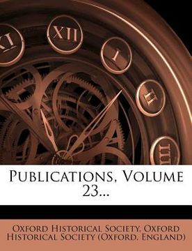 portada publications, volume 23... (en Inglés)