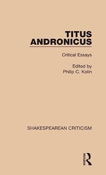 portada Titus Andronicus: Critical Essays (en Inglés)