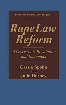 portada Rape law Reform: A Grassroots Revolution and its Impact (The Plenum Series in Crime and Justice) (en Inglés)