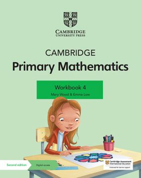 portada Cambridge Primary Mathematics 4 - Workbook With Digital Access (1 Year) (en Inglés)