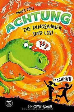portada Achtung, die Dinosaurier Sind Los! (en Alemán)