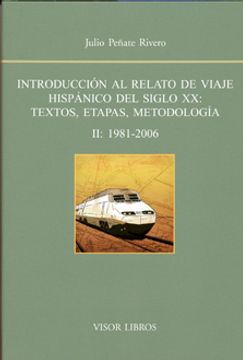 portada Introduccion al relato: De viaje hispanico del siglo XX. Vol 2