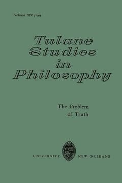 portada The Problem of Truth (Tulane Studies in Philosophy)