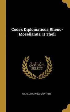 portada Codex Diplomaticus Rheno-Mosellanus, ii Theil 
