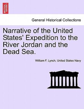 portada narrative of the united states' expedition to the river jordan and the dead sea. second edition (in English)