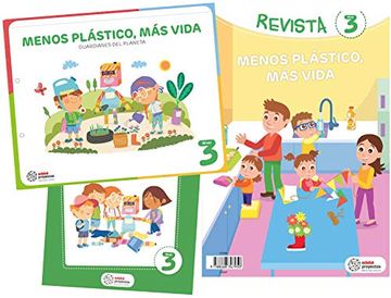 portada Menos Plástico, más Vida. Guardianes del Planeta (in Spanish)