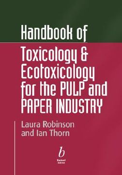 portada handbook of toxicology and exotoxicology for the paper industry (en Inglés)