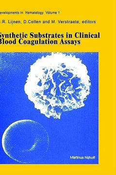 portada synthetic substrates in clinical blood coagulation assays (en Inglés)