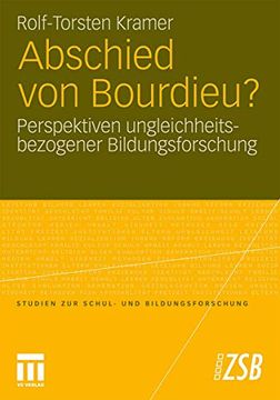 portada Abschied von Bourdieu? Perspektiven Ungleichheitsbezogener Bildungsforschung (in German)