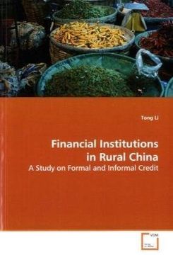 portada Financial Institutions in Rural China: A Study on Formal and Informal Credit