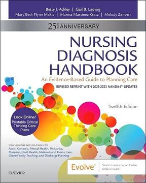 portada Nursing Diagnosis Handbook, 12Th Edition Revised Reprint With 2021-2023 Nanda-I® Updates 