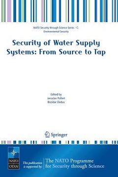 portada security of water supply systems: from source to tap (in English)