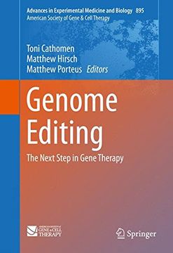 portada Genome Editing: The Next Step in Gene Therapy (American Society of Gene & Cell Therapy) (en Inglés)