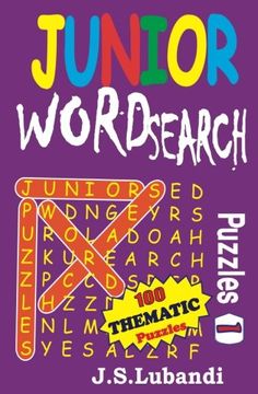 portada Junior Word Search Puzzles (Volume 1)