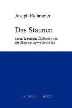 portada Das Staunen (in German)