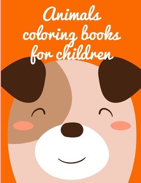 portada Animals coloring books for children: Super Cute Kawaii Coloring Pages for Teens