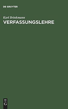 portada Verfassungslehre (en Alemán)