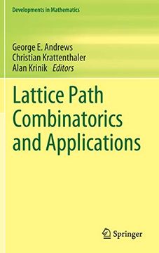 portada Lattice Path Combinatorics and Applications (Developments in Mathematics) (en Inglés)