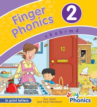 portada Finger Phonics Book 2: In Print Letters (American English Edition) (en Inglés)