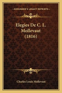 portada Elegies De C. L. Mollevaut (1816) (en Francés)