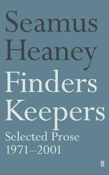 portada Finders Keepers: Selected Prose 1971 - 2001