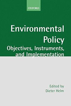 portada Environmental Policy: Objectives, Instruments, and Implementation (en Inglés)