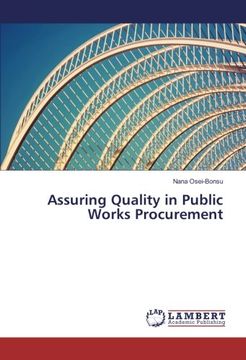 portada Assuring Quality in Public Works Procurement
