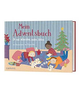 portada Mein Adventsbuch: 24 mal Schneiden, Kleben, Malen (en Alemán)