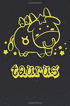 portada My Cute Zodiac Sign Taurus Not: Kids Astrology Drawing pad - 120 Pages, Blanc dot Grid, 6" x 9" - Horoscope Notepad, Diary 