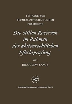 portada Die Stillen Reserven im Rahmen der Aktienrechtlichen Pflichtprüfung (in German)