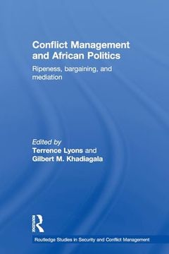 portada Conflict Management and African Politics (Routledge Studies in Security and Conflict Management)