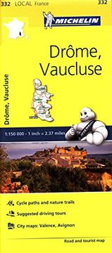 portada MMAP FRANCE:DROME VAUCLUSE MAP 332 (in English)