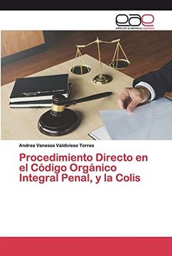 portada Procedimiento Directo en el Código Orgánico Integral Penal, y la Colis