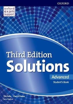portada Solutions. Advanced. Student's Book. Per le Scuole Superiori. Con Espansione Online (in English)