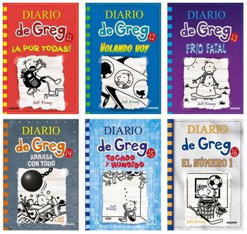 portada Pack Diario de Greg (11 al 16) (in Spanish)