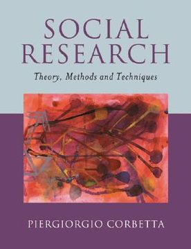 portada social research: theory, methods and techniques (en Inglés)