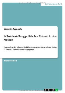 portada Selbstdarstellung politischer Akteure in den Medien (German Edition)