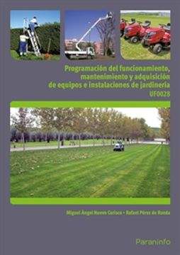 portada Programación del Funcionamiento, Mantenimiento y Adquisición de Equipos e Instalaciones (cp - Certificado Profesionalidad)