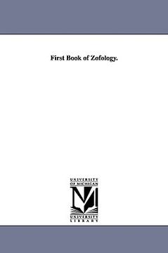 portada first book of zofology. (en Inglés)