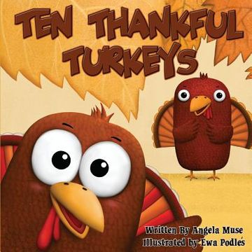 portada Ten Thankful Turkeys (en Inglés)