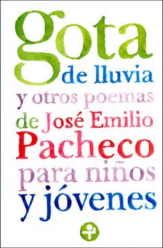 portada Gota de Lluvia y Otros Poemas Para Nios y Jovenes (in Spanish)