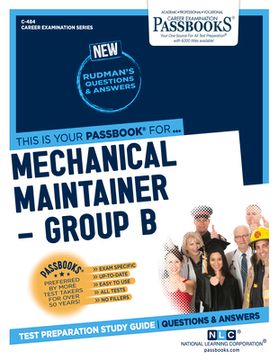 portada Mechanical Maintainer -Group B (C-484): Passbooks Study Guide Volume 484 (en Inglés)