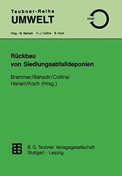 portada Rückbau von Siedlungsabfalldeponien (en Alemán)
