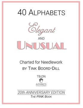 portada Alphabets - Elegant and Unusual (The PINK Book): 20th Anniversary Edition (in English)