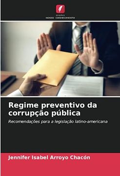 portada Regime Preventivo da Corrupção Pública