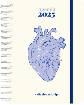 portada Agenda Anual Diaria 2025 "Diccionariovip"
