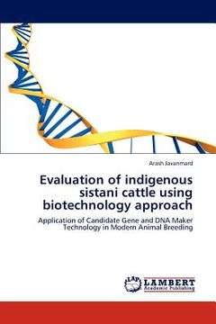 portada evaluation of indigenous sistani cattle using biotechnology approach (en Inglés)