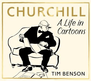 portada Churchill: A Life in Cartoons (en Inglés)