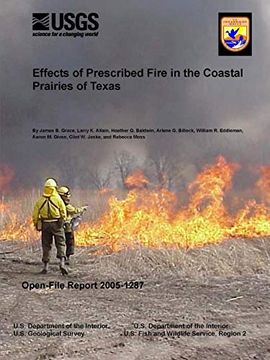 portada Effects of Prescribed Fire in the Coastal Prairies of Texas (en Inglés)
