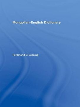 portada Mongolian-English Dictionary (en Inglés)